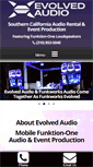 Mobile Screenshot of evolvedaudio.com